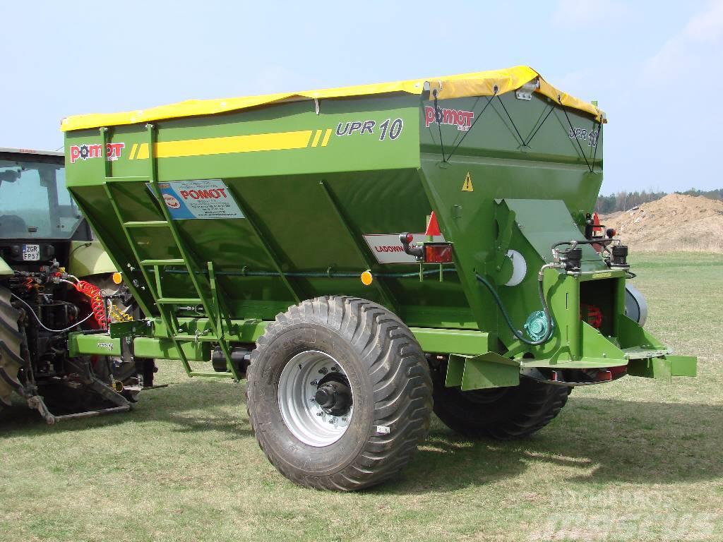 Pomot UPR 10 tones fertilizer and lime spreader, DIRECT Semoir à engrais