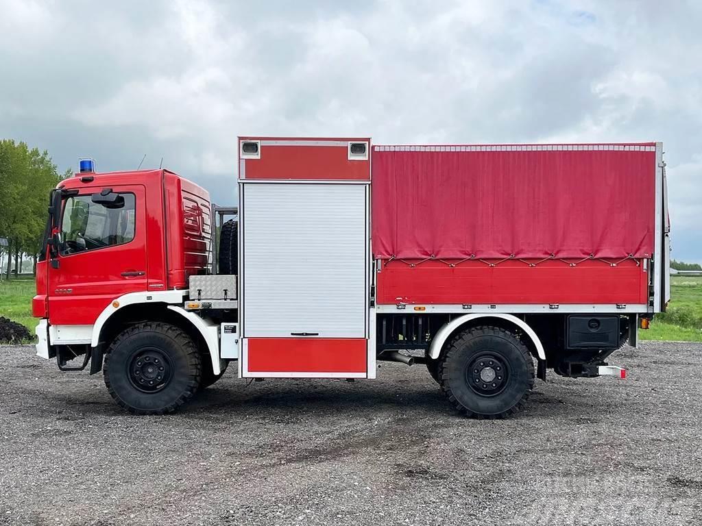 Mercedes-Benz Atego 1118 Tarpaulin / Canvas Box Truck Camion de pompier