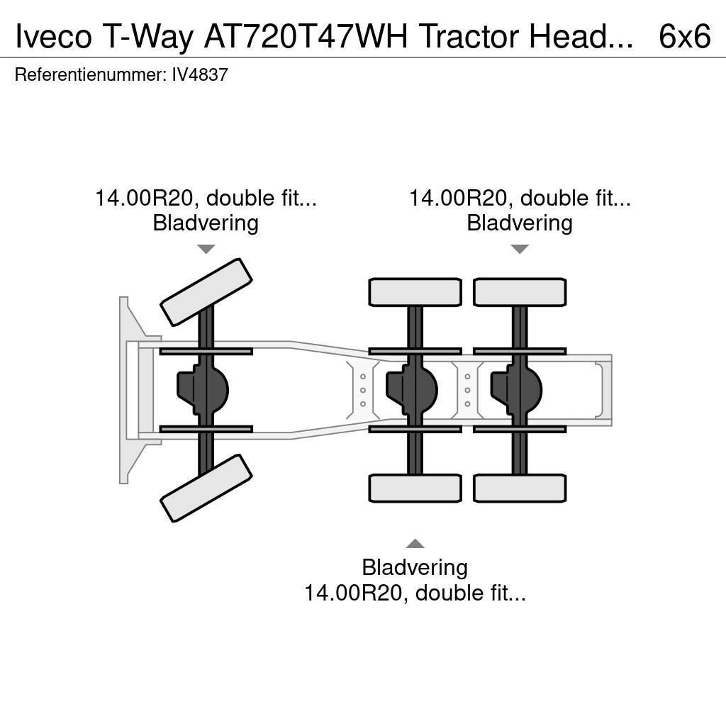 Iveco T-Way AT720T47WH Tractor Head (35 units) Tracteur routier