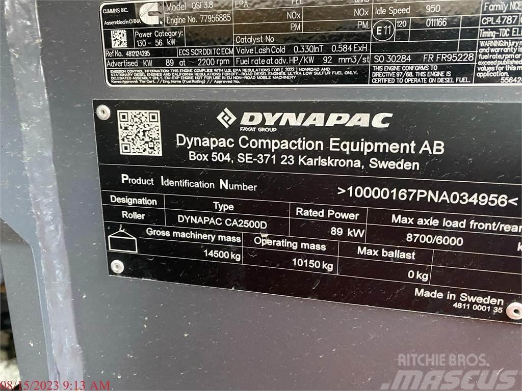 Dynapac CA2500D Rouleaux tandem
