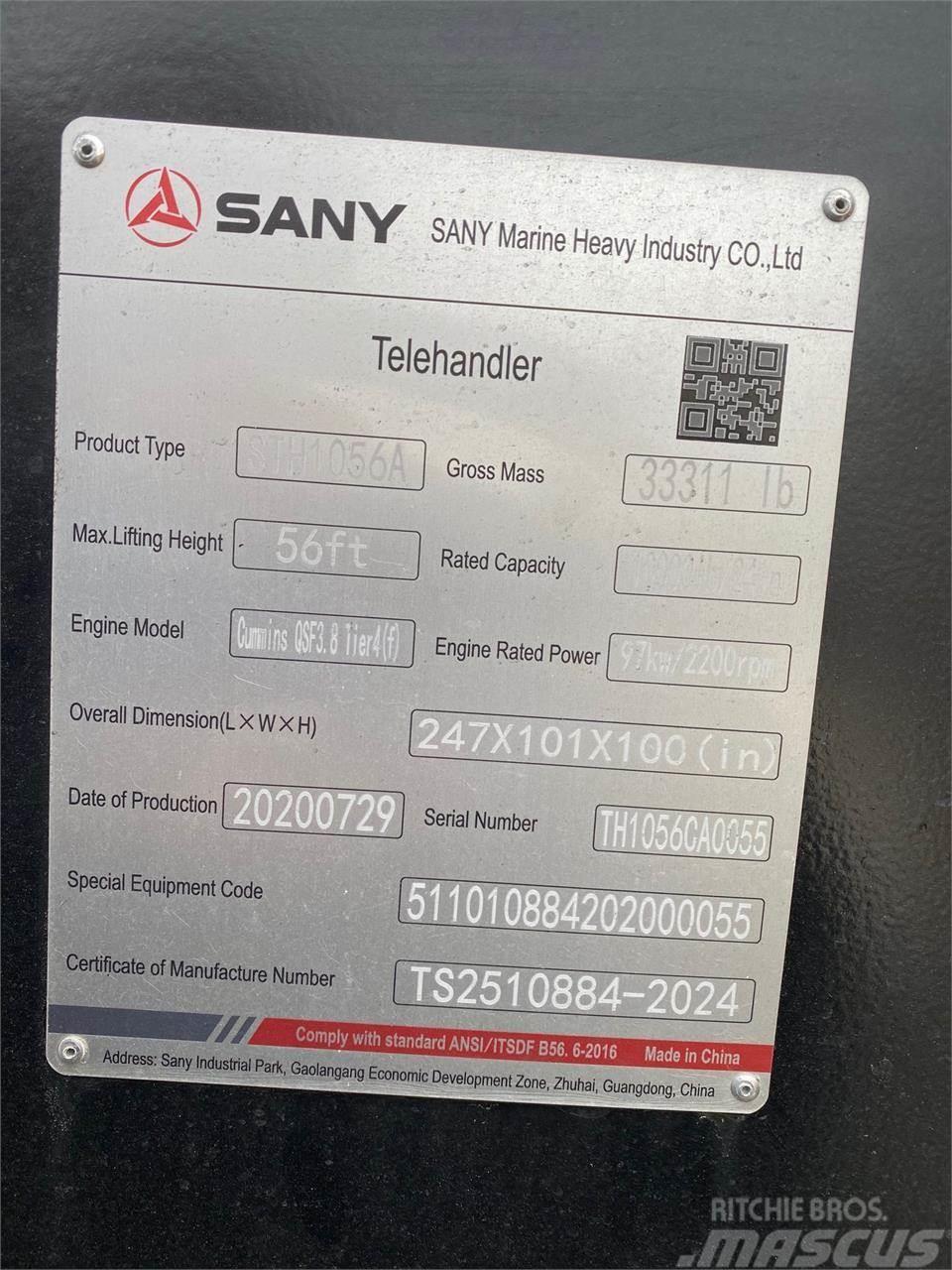 Sany STH1056A Chariot télescopique