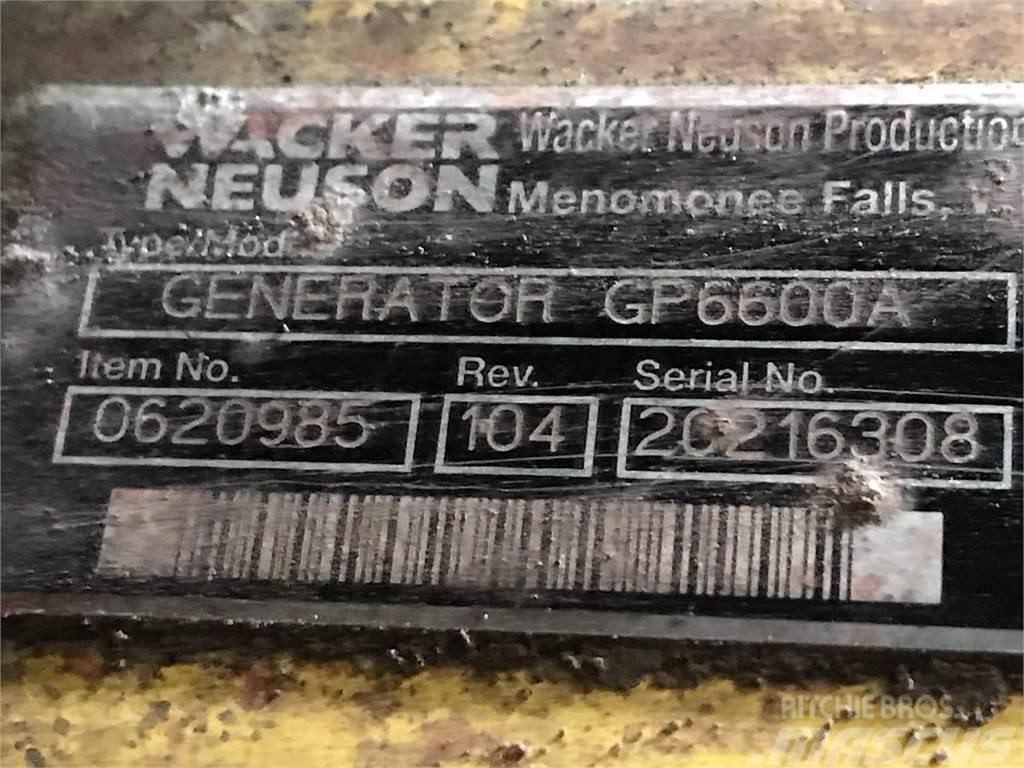 Wacker Neuson GP6600A Autres générateurs
