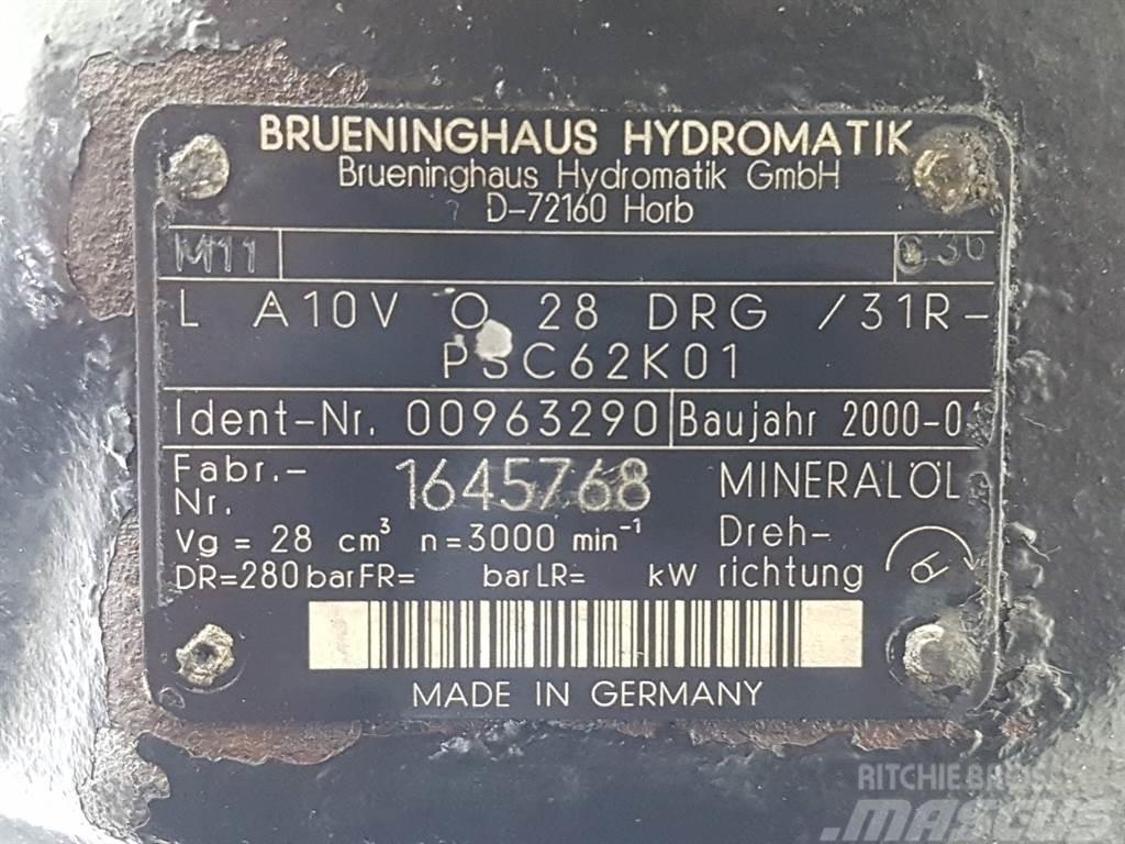 Brueninghaus Hydromatik AL A10VO28DRG/31R-PSC62K01-Load sensing pump Hydraulique