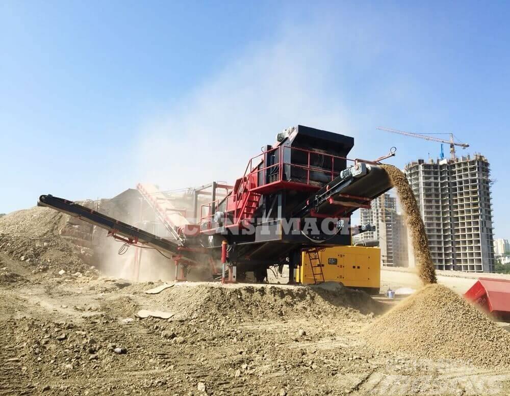 Constmach Mobile Limestone Crushing Plant Concasseur mobile