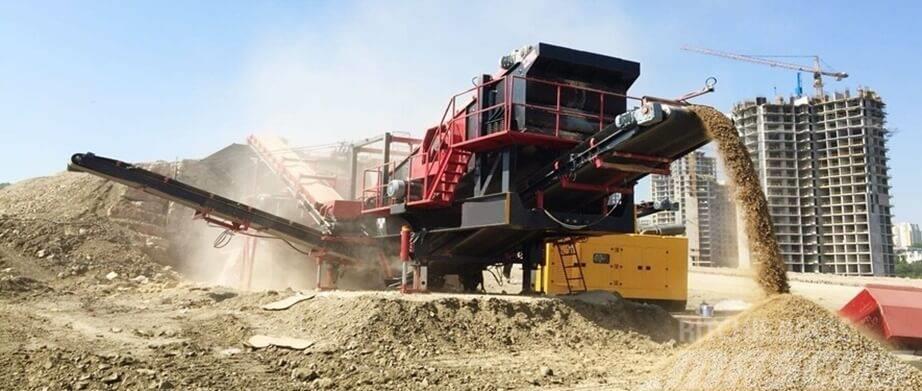 Constmach Mobile Limestone Crushing Plant Concasseur mobile