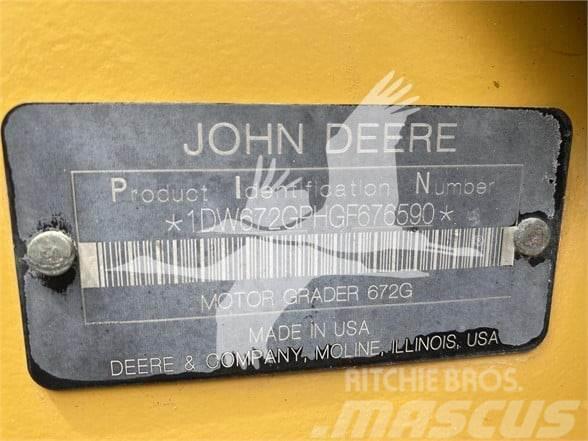 John Deere 672GP Niveleuse