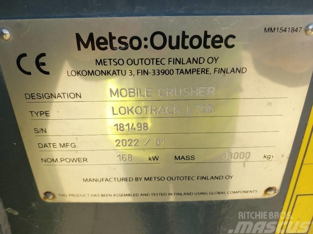 Metso Lokotrack LT 96 Concasseur mobile