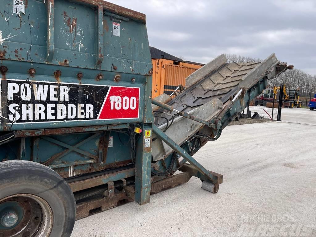 PowerScreen Powershredder 1800 Broyeur à déchets