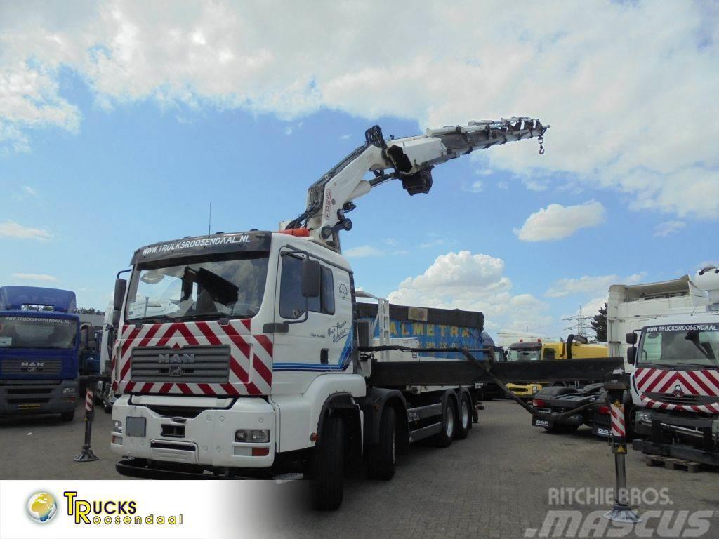 MAN TGA 41.460 1e Owner + Manual + Fassi F800XP 6x hyd Camion nacelle