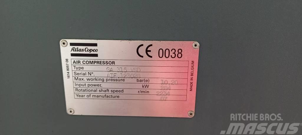 Atlas Copco GA 315 VSD Compresseur
