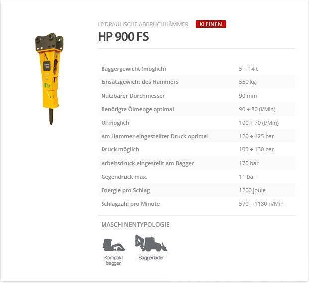 Indeco HP 900 FS Marteau hydraulique