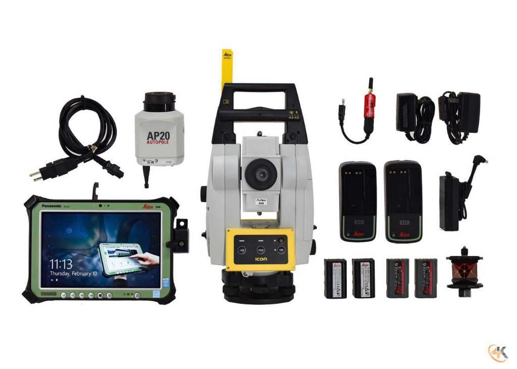 Leica iCR70 5" Robotic Total Station w/ CS35 iCON & AP20 Autres accessoires