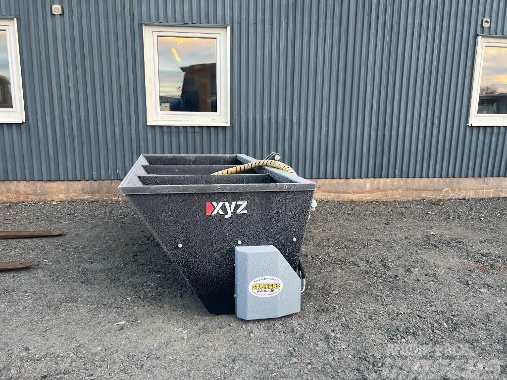 XYZ 2M Sandspridare SMS/3-Punkt Fäste Med Cylinder Camion de sablage