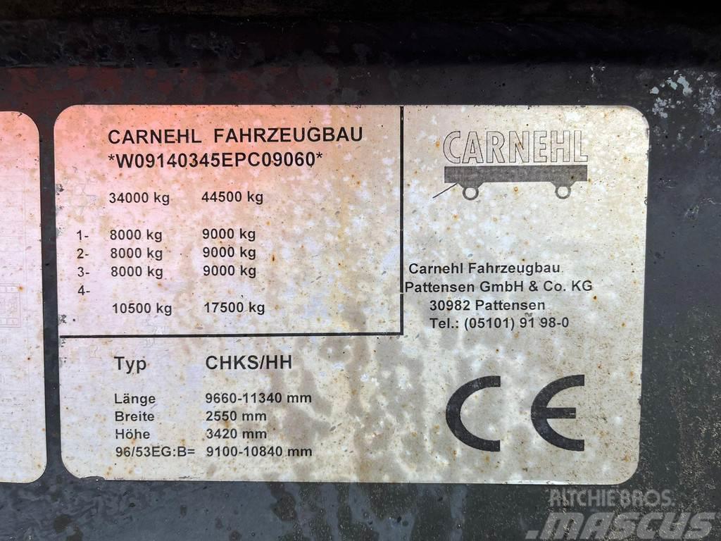 Carnehl CHKS/HH BOX L=7900 mm Benne semi remorque