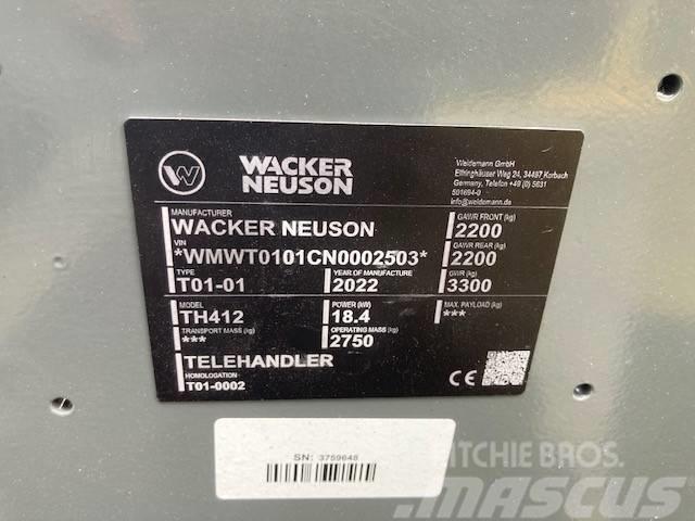 Wacker TH412 Chargeuse télescopique sur pneus