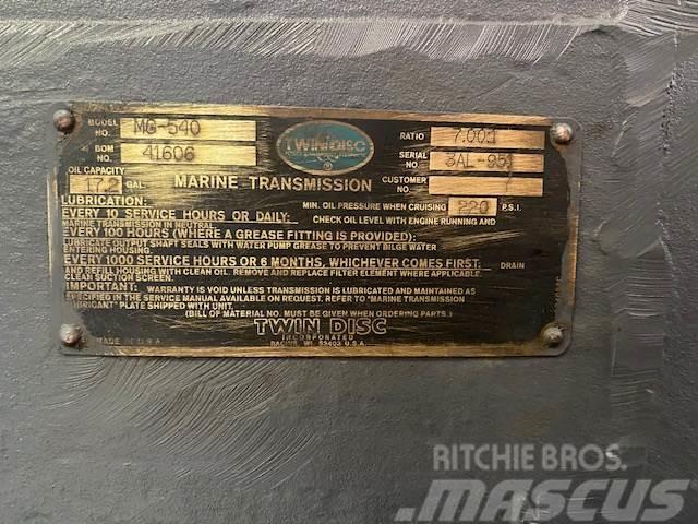  Twin Disc MG540 Transmissions marine