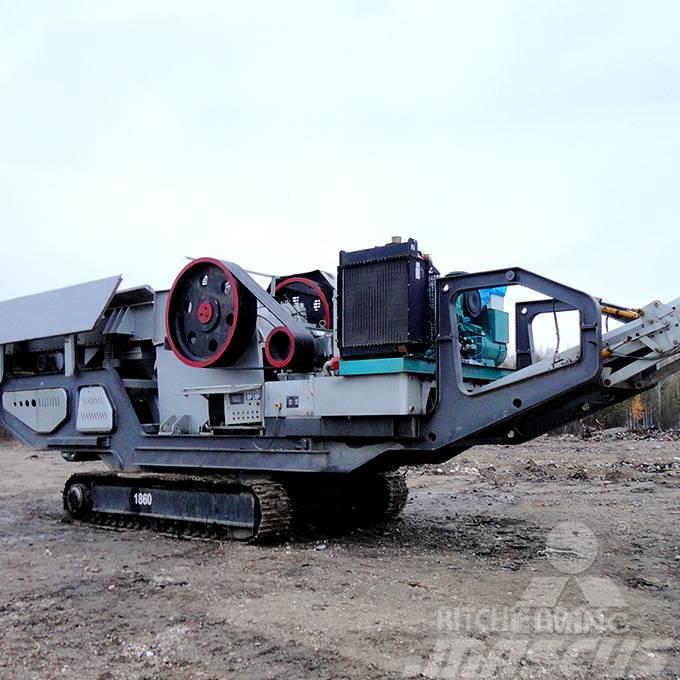 Liming YG935E69L Crawler type Mobile Crushing Plant Station de broyage et concassage