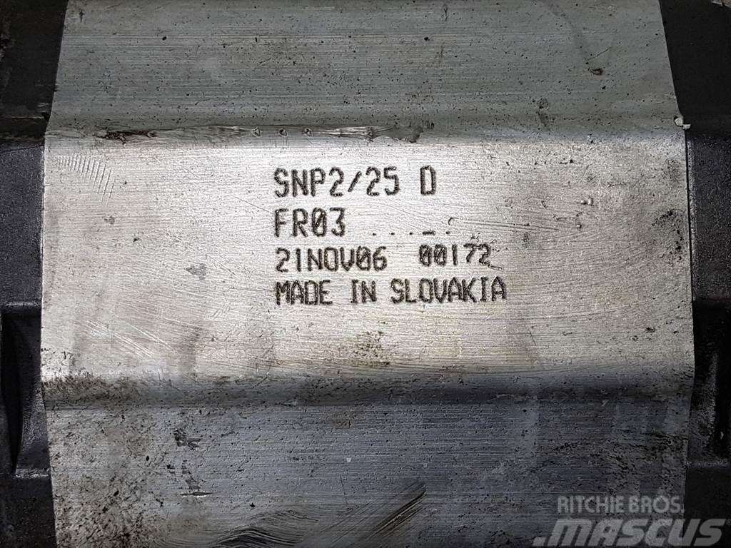Sauer Danfoss SNW2NN/025RNA6-211.20.305.00-Gearpump/Zahnradpumpe Hydraulique