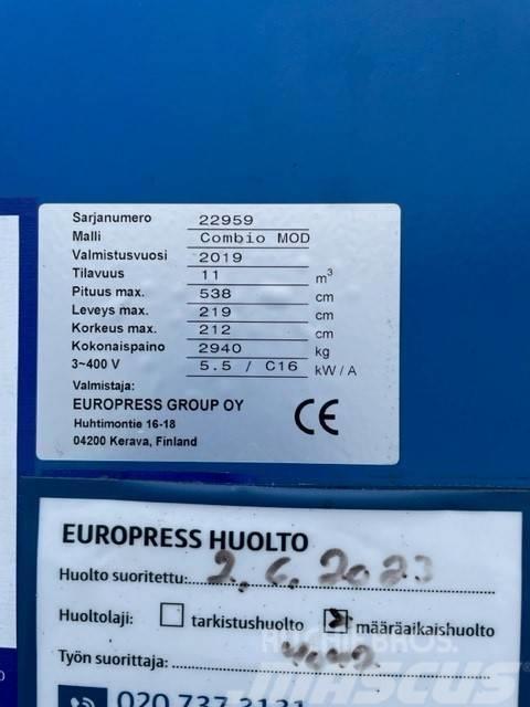 Europress Combio MOD 10 Comprimeur de déchets
