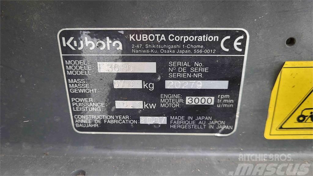 Kubota F3680 Faucheuse