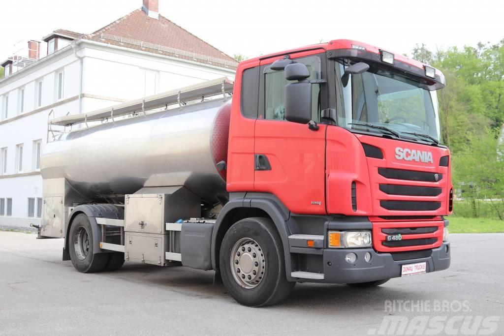Scania G480 E6 Milch Isoliert 11.000L 3 Kammern Pumpe Motrici cisterna