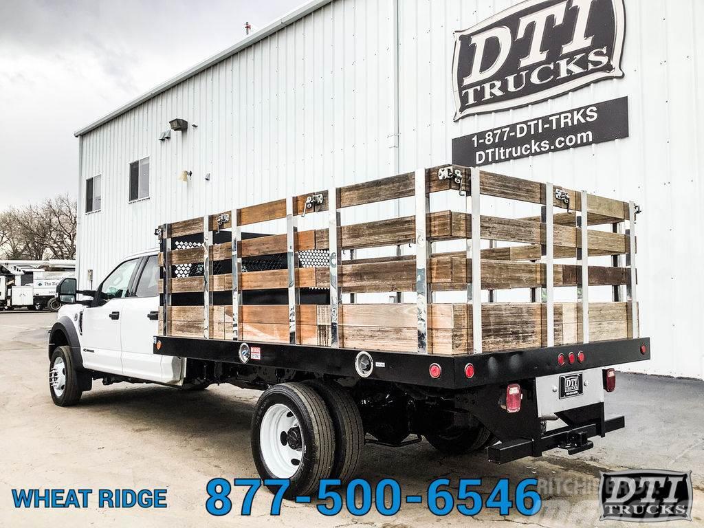 Ford F550 Flatbed Truck, Diesel, Auto, 4x4, 42 Sides Camion plateau