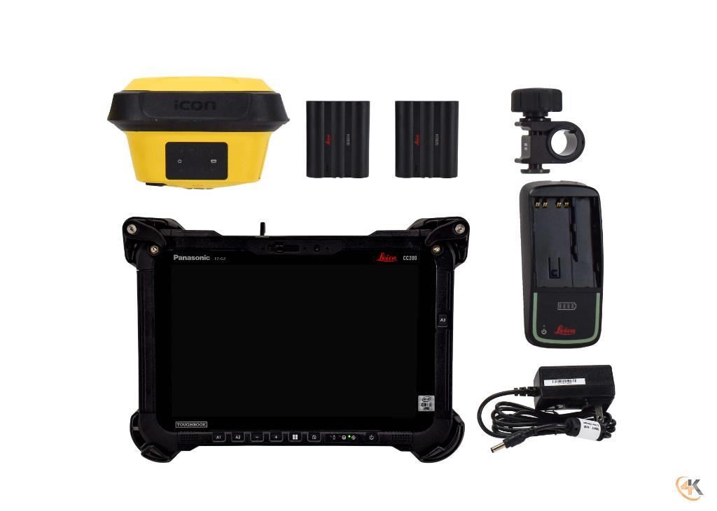 Leica iCON iCG70 Network Rover Receiver w/ CC200 & iCON Autres accessoires