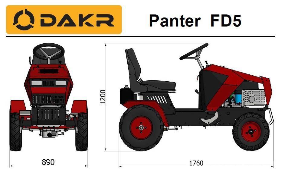  DAKR Panter FD-5 Micro tracteur