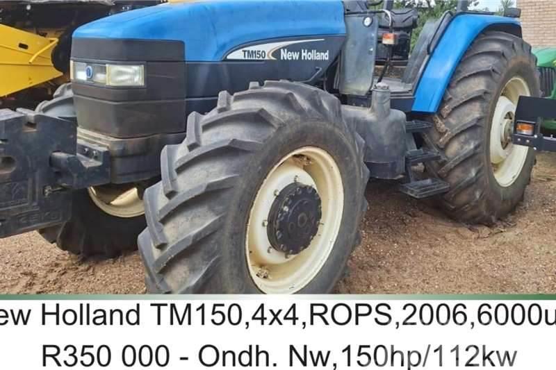 New Holland TM 150 - ROPS - 150hp / 112kw Tracteur