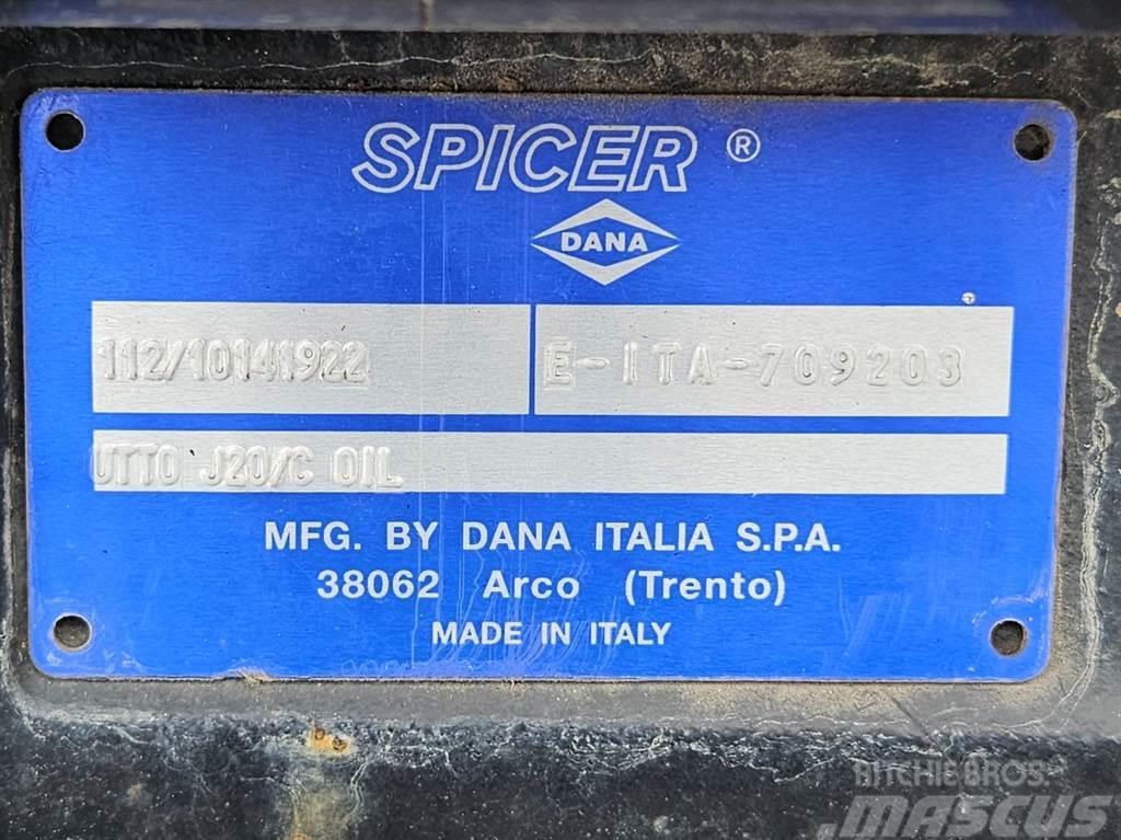 Spicer Dana 112/10141922 - Axle/Achse/As Essieux