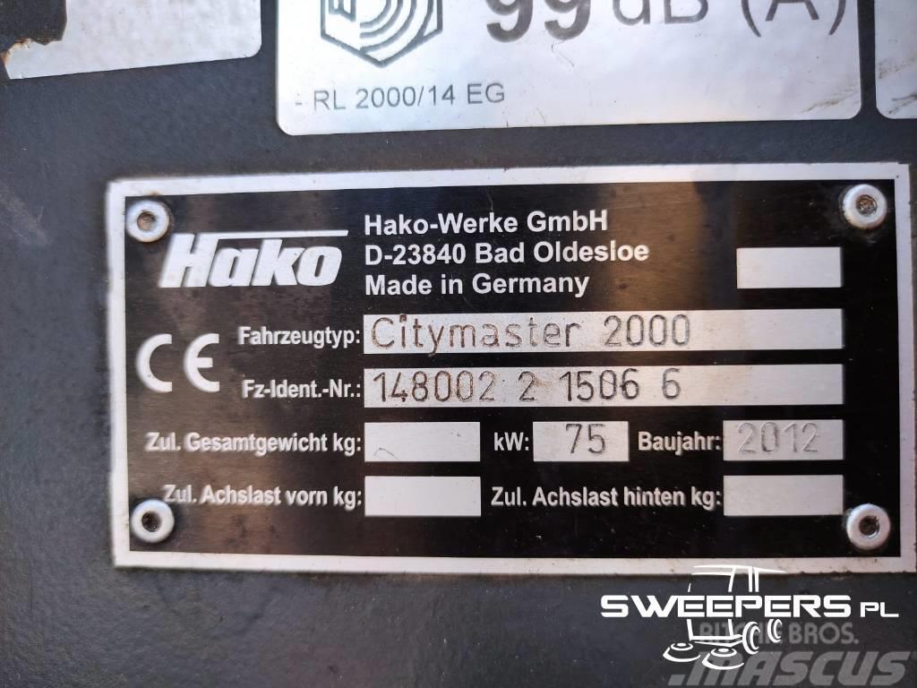 Hako Citymaster 2000 Balayeuse / Autolaveuse