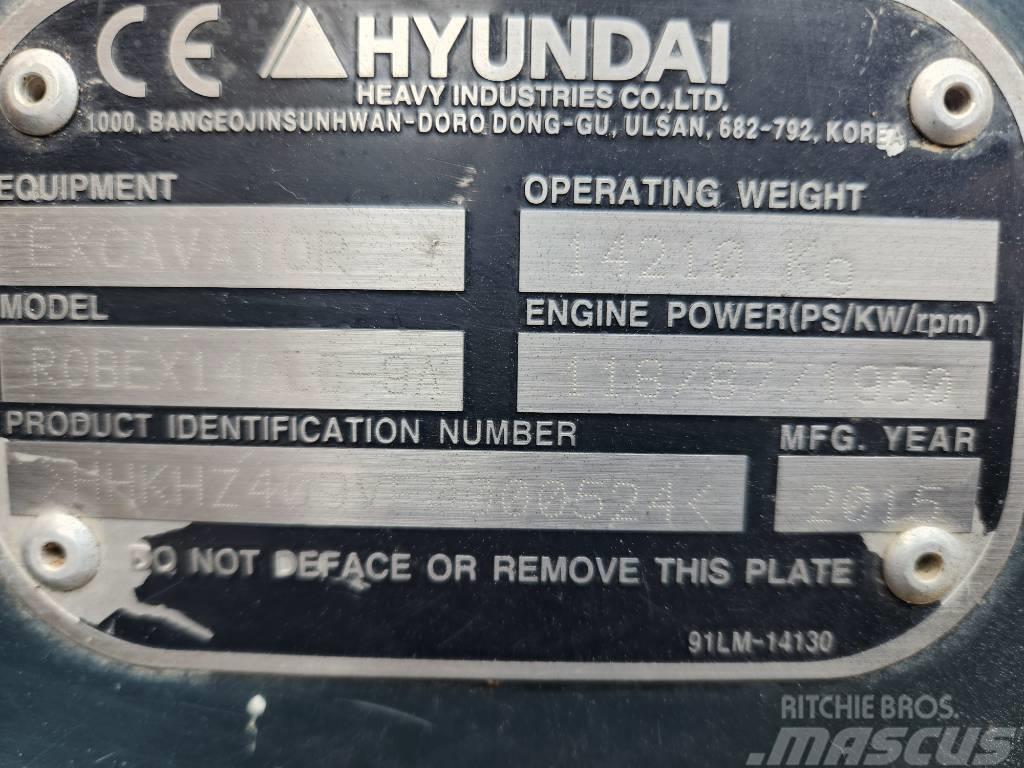 Hyundai 140LC-9A Pelle sur chenilles