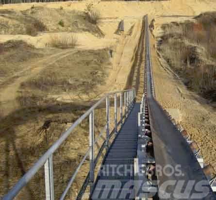  470 m conveyor belt system Landbandanlage Convoyeur