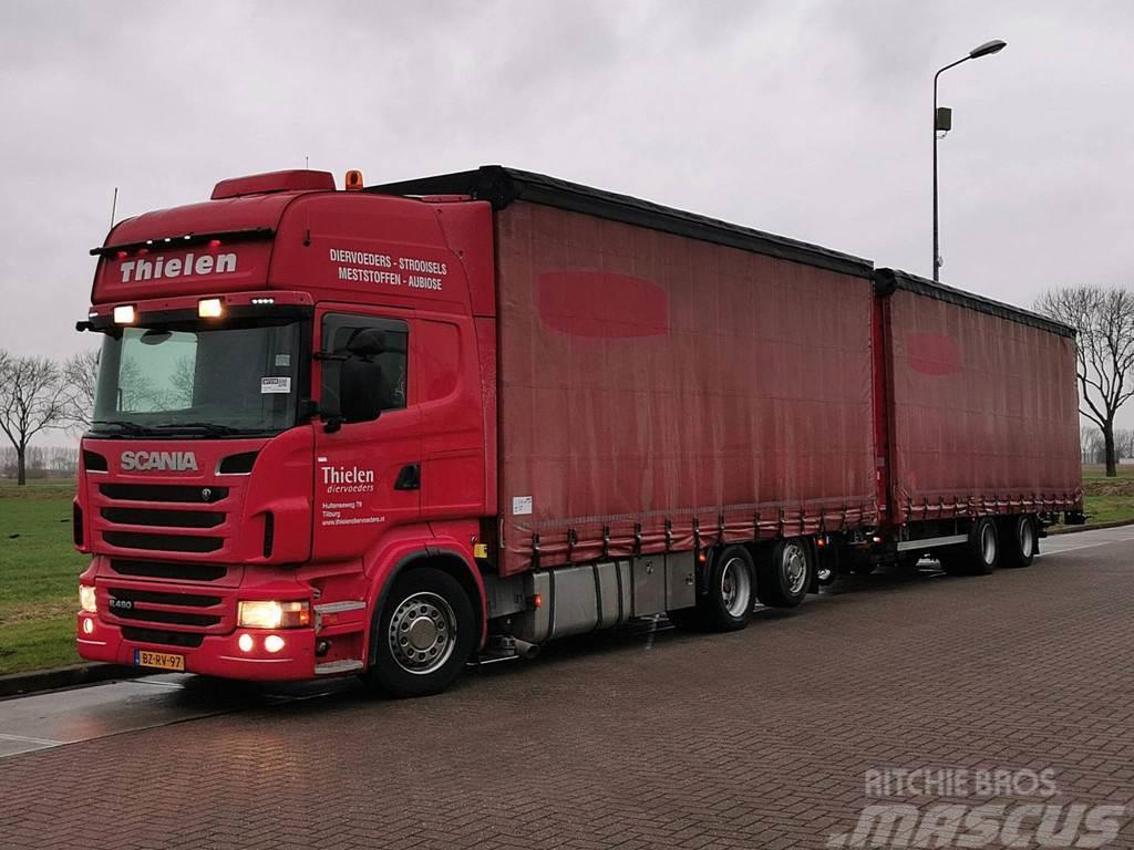 Scania R480 topline 6x2 54m3 Camion à rideaux coulissants (PLSC)