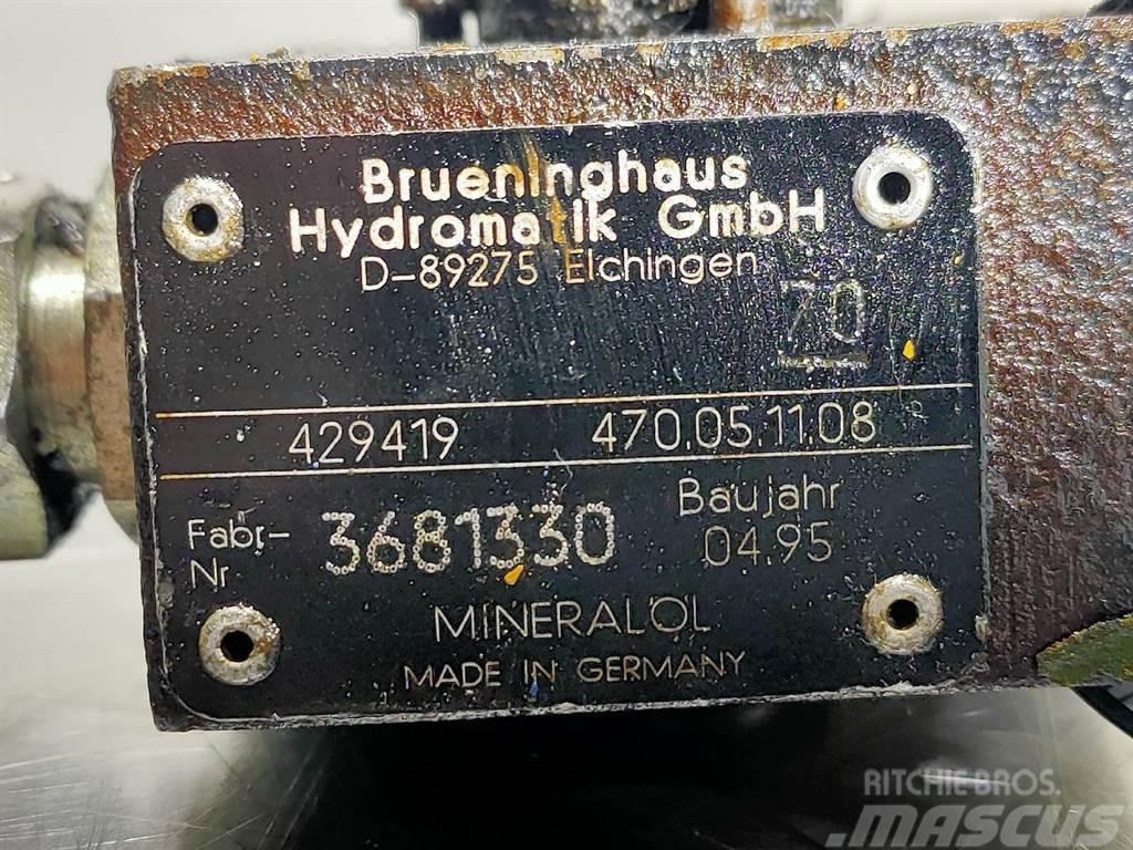 Brueninghaus Hydromatik 429419 - Inching device/Valve Hydraulique