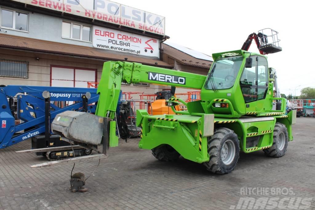 Merlo Roto 38.16 S - 16 m / winch / telehandler / mrt Chariot télescopique