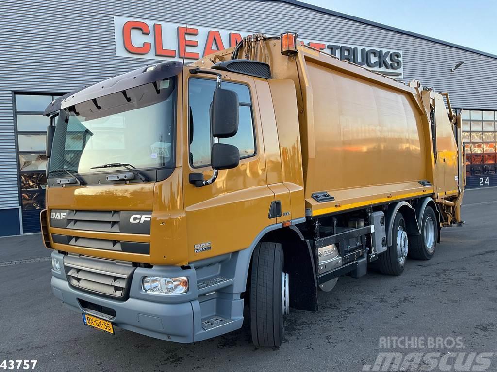 DAF FAG 75 CF 250 Manual Euro 5 Geesink 20m³ Camion poubelle