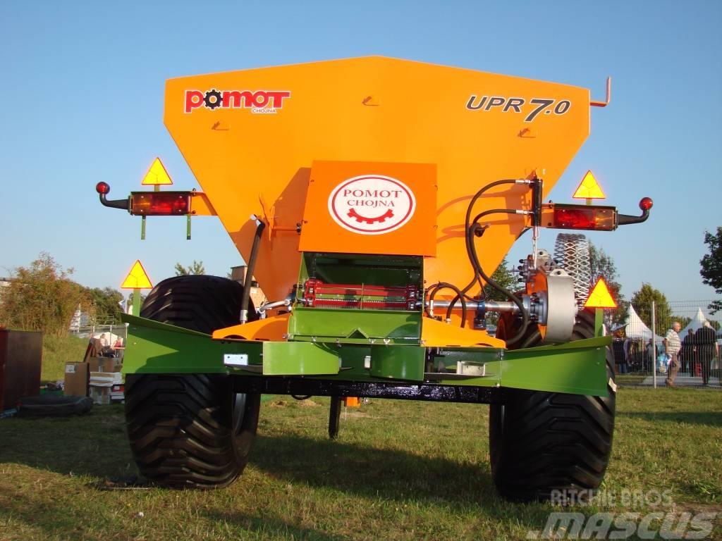 Pomot UPR 7 T fertilizer and lime spreader Semoir à engrais