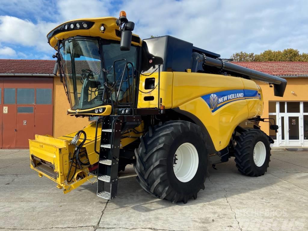 New Holland CX8.80 NH22 header + trolley Moissonneuse batteuse