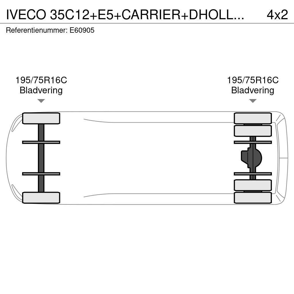 Iveco 35C12+E5+CARRIER+DHOLLANDIA Fourgon Frigorifique