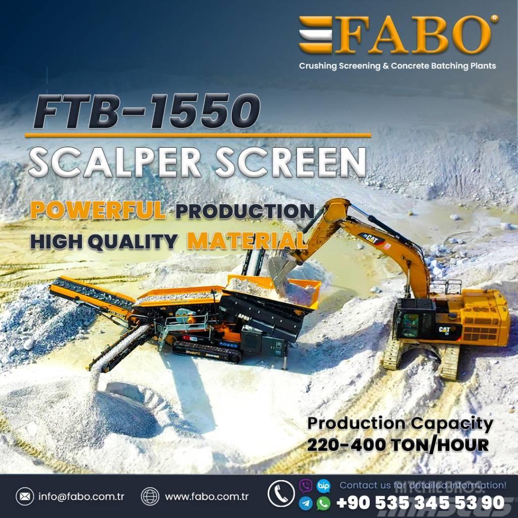 Fabo FTB 15-50 MOBILE SCALPING SCREEN | Ready in Stock Concasseur