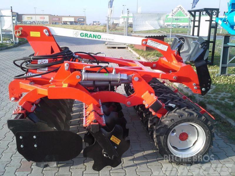Top-Agro GRANO Disc harrow + lift + tires roller 2,5m Crover crop