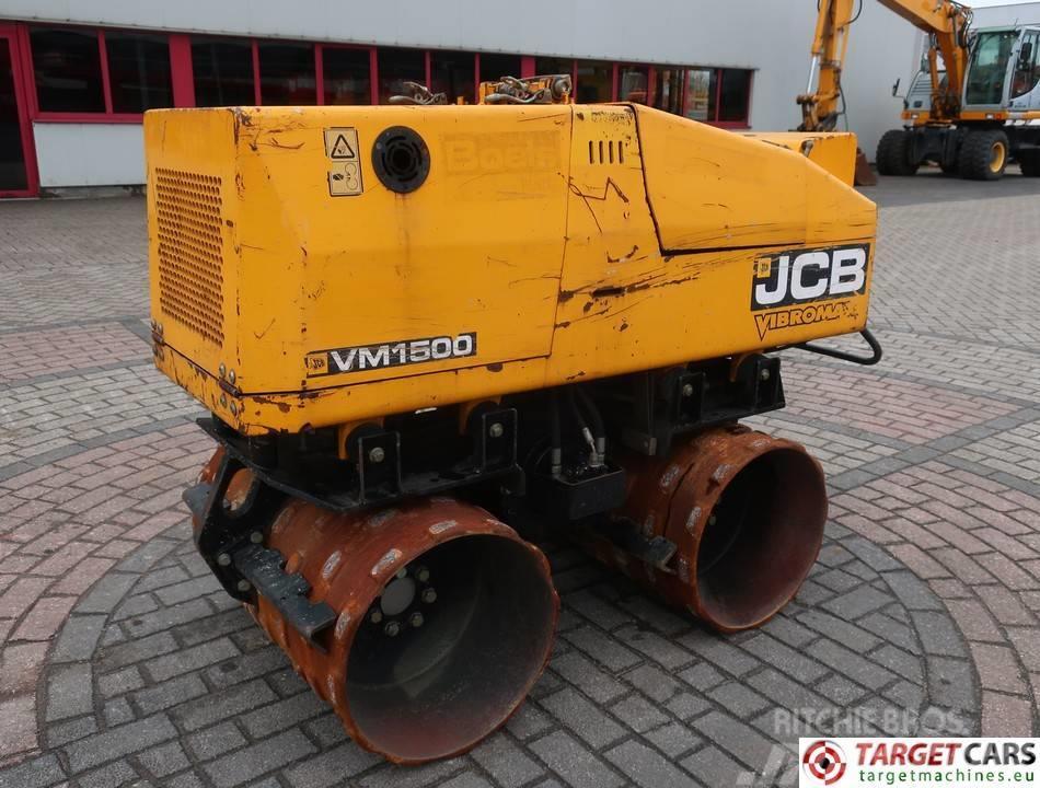 JCB VM1500 Trench Compactor Vibratory Roller 85cm Rouleaux tandem