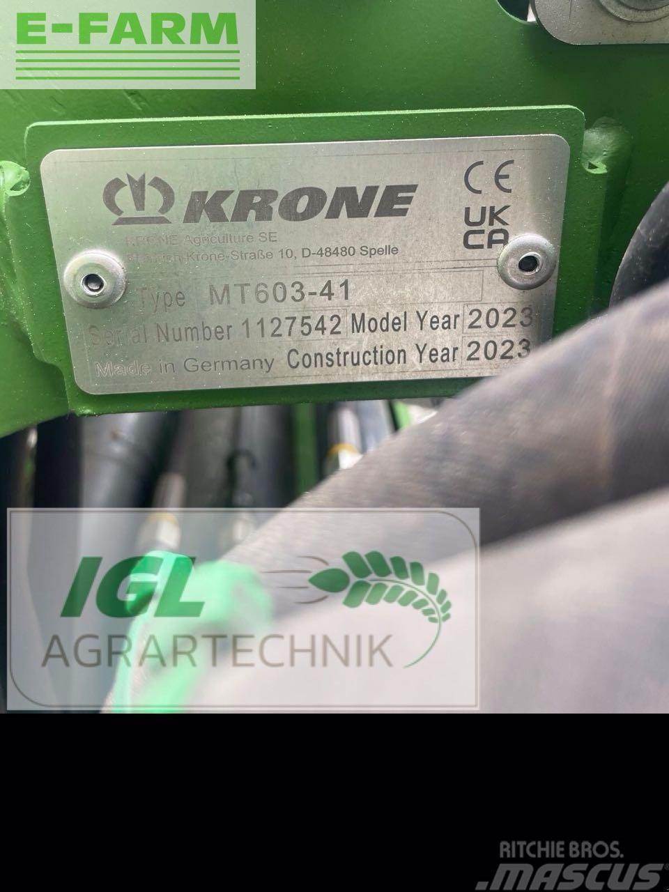 Krone easycut b 950 collect (mt603-41) Faucheuse