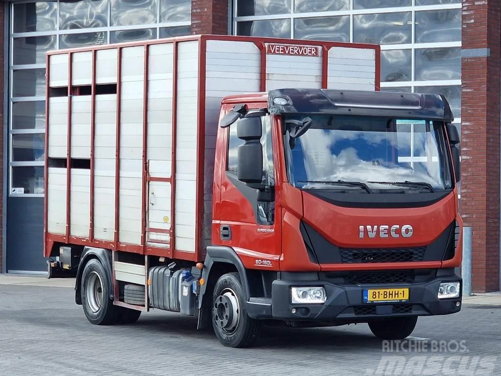 Iveco Eurocargo Livestock - Euro 6 - Low KM - Manual gea Camion Bétaillère