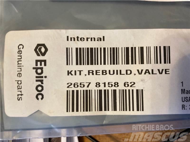 Epiroc (Atlas Copco) Valve Rebuild Kit - 57815862 Accessoires et pièces pour foreuse