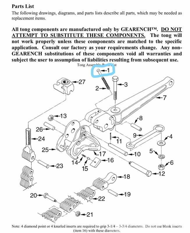  Petol Gearench Tools HG13 Petol Spring Guide Châssis et suspension