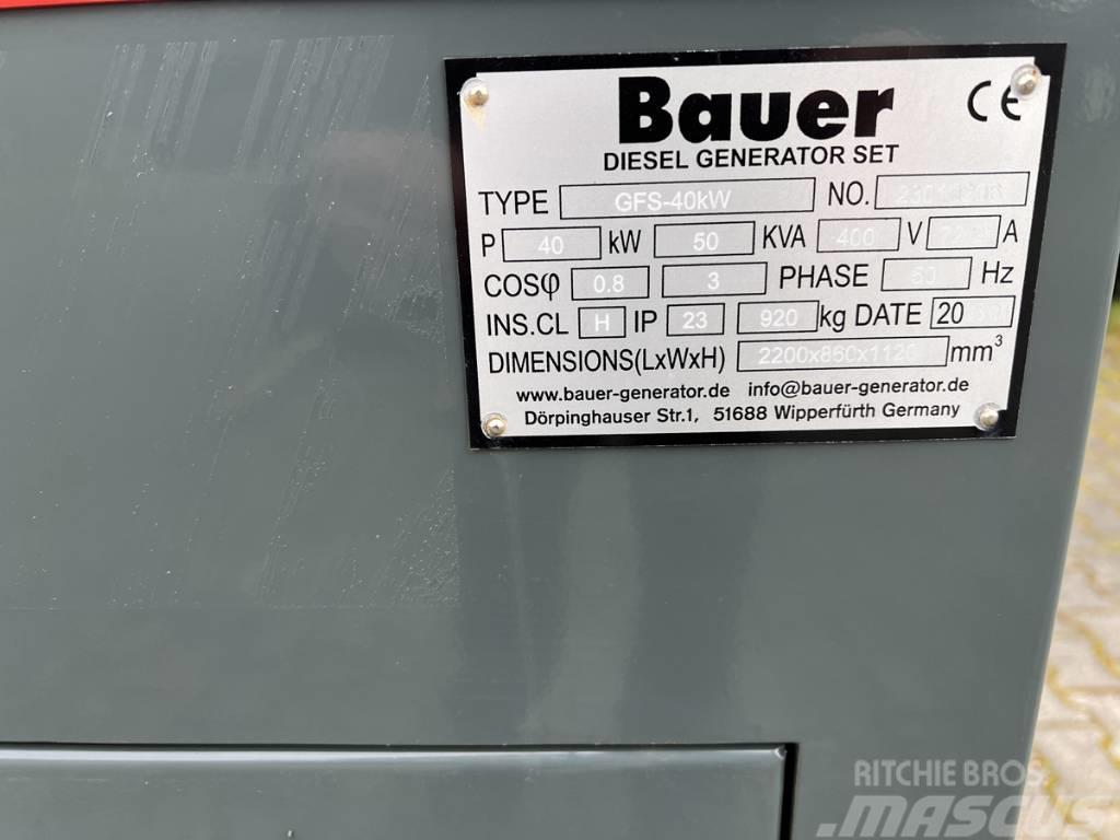 Bauer Aggregaat 50 KVA Générateurs diesel