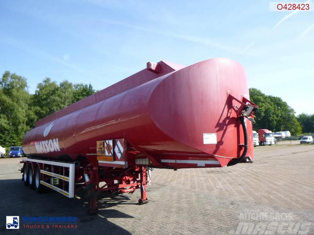  Lakeland Fuel tank alu 42.8 m3 / 6 comp Semi remorque citerne
