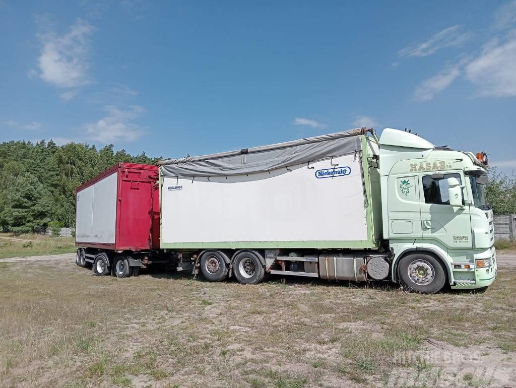 Scania R 480 Camion pour copeaux de bois